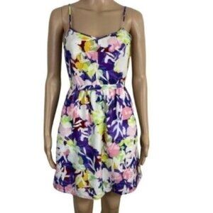 J. Crew Tropical Cami Sleeveless Dress with pockets style 43841 size 0